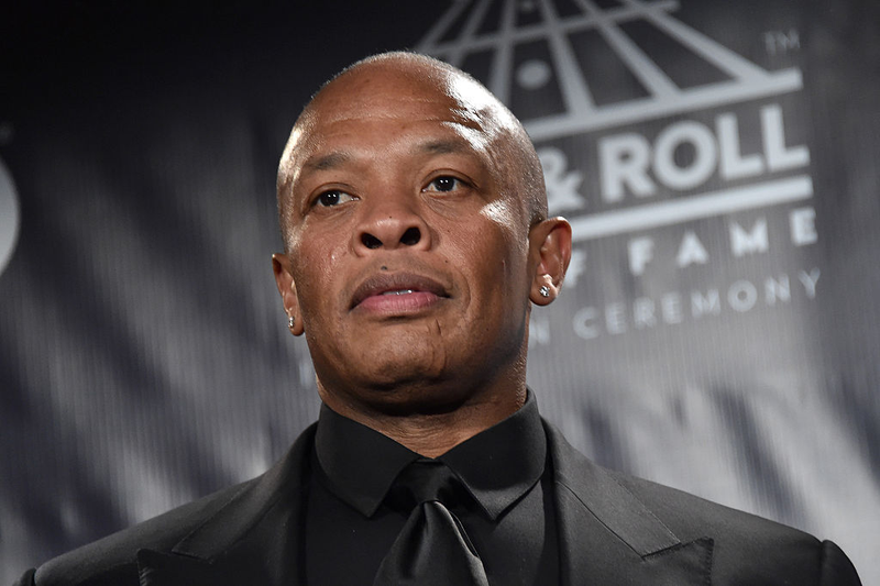 Dr. Dre at the 31st annual Rock and Roll Hall of Fame Induction Ceremony at Barclays Center in New York City on April 8, 2016. Mike Coppola/Getty Images